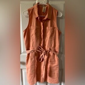 NWT Dex Coral skirt romper. Sz Medium.